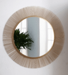A Brass Sun Wall Mirror to Elevate Your Room's Stylish Decor