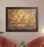 Shree Kala - Prince Siddhartha Gautama transformed into Gautama Buddha Oil Painting On Canvas Wall Decor