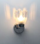 Decorative Chrome Finish Wall Light For Bedroom