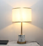 Marble Textured Contemporary Table Lamp – Stylish Lighting for Modern Interiors
