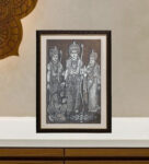 Siya Ram Darbar Wall Painting