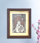Makhan Chor Laddu Gopal Painting and Shri Krishna Wall Decor Painting