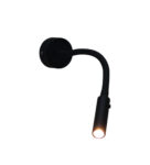 Modern Black Bedside Spotlight for Reading & Study | Adjustable