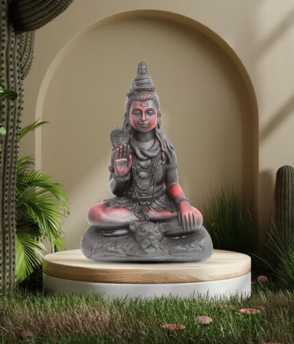 Lord Shiv Handicraft Marble dust Statue