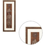 Divine Sai Baba Wall Painting | Golden and Brown Design