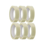 White Transparent Packaging Tape 1 Inches 65 Meter Set Of 12