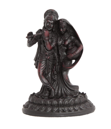 Radha Krishna Figurine Feng Shui Marble Stone Dust Showpiece