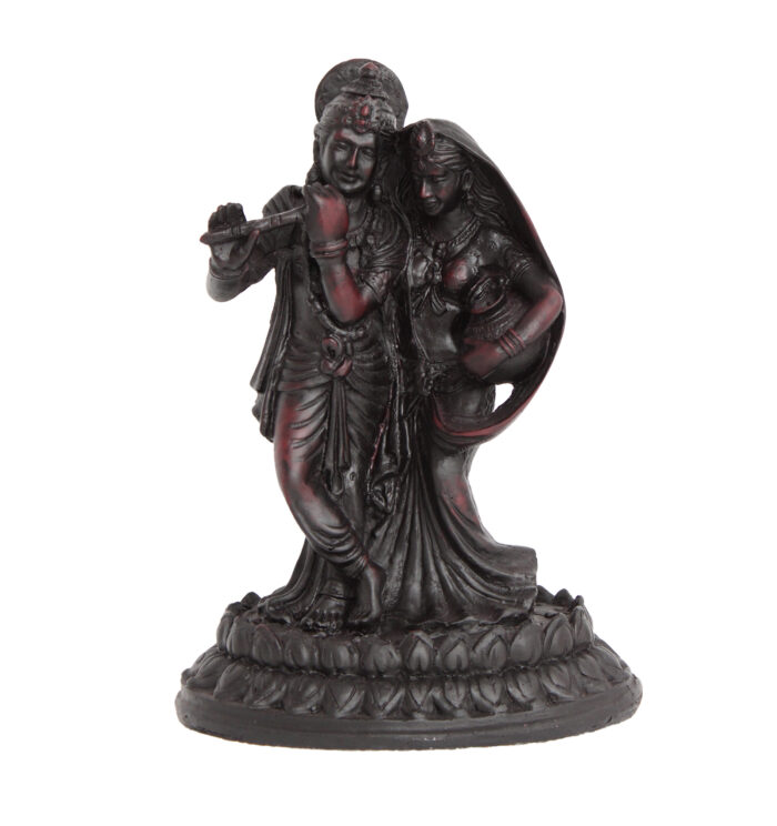 Radha Krishna Figurine Feng Shui Marble Stone Dust Showpiece