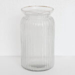 Flower Glass Vase For Home And Office Decor | Size :- 7 Inch