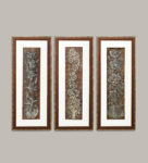 Elegant Flower Wall Painting for Home & Office Decor Set Of 3