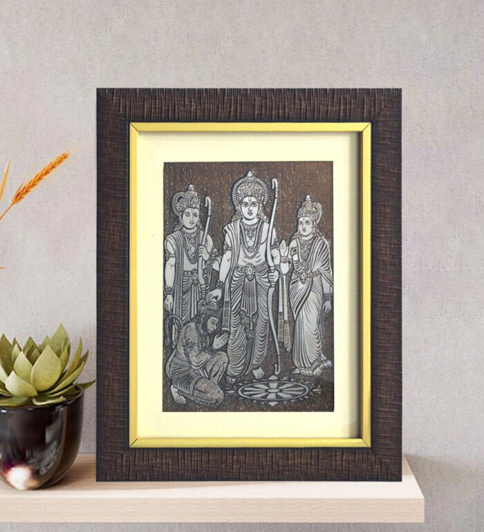 Ram Darbar Wall Painting for Living Room