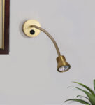 Golden Flexible Wall-Mounted LED Spot Light