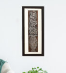 Modern Egyptian Flower Wall Painting - Aesthetic Home Decor