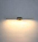 Antique Brass LED Picture Light for Wall – Adjustable Arm