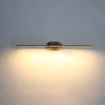 Antique Brass LED Picture Light for Wall – Adjustable Arm