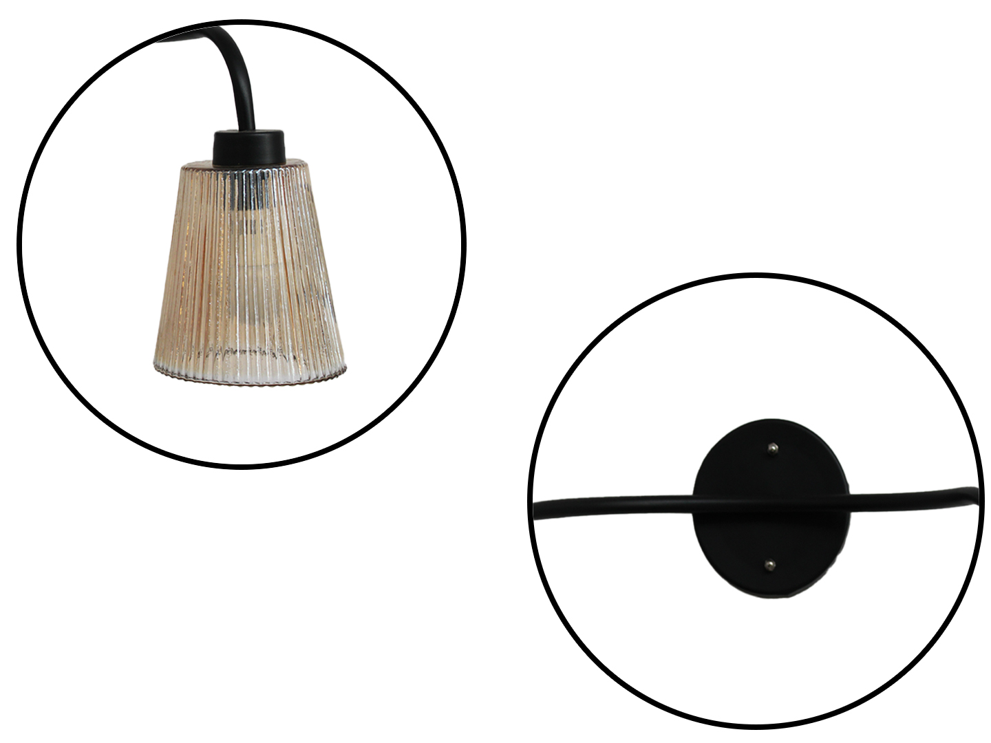 Florence Ribbed Glass Wall Light Florence Ribbed Glass dual-light wall sconce with textured ribbed glass shades and a matte black metal frame, perfect for modern bedrooms, hallways, living rooms, and dining spaces.