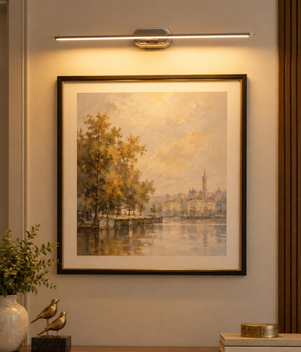 Chrome Finish LED Picture Light